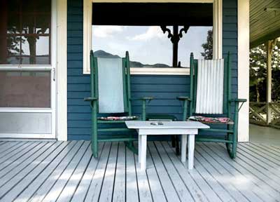 porch in Randolph, NH